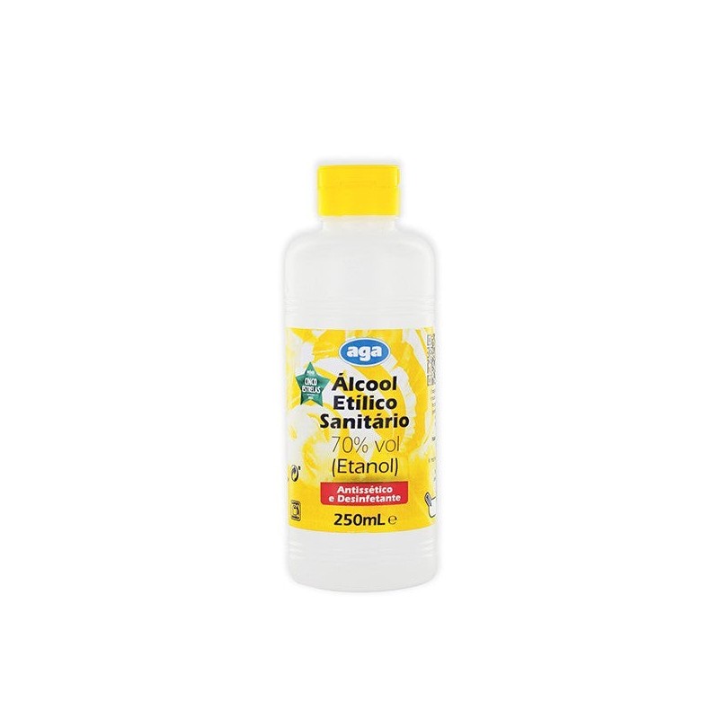 Álcool Etílico Sanitário 70° 250mL